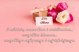 Grafika, życzenia z okazji Dnia Mamy