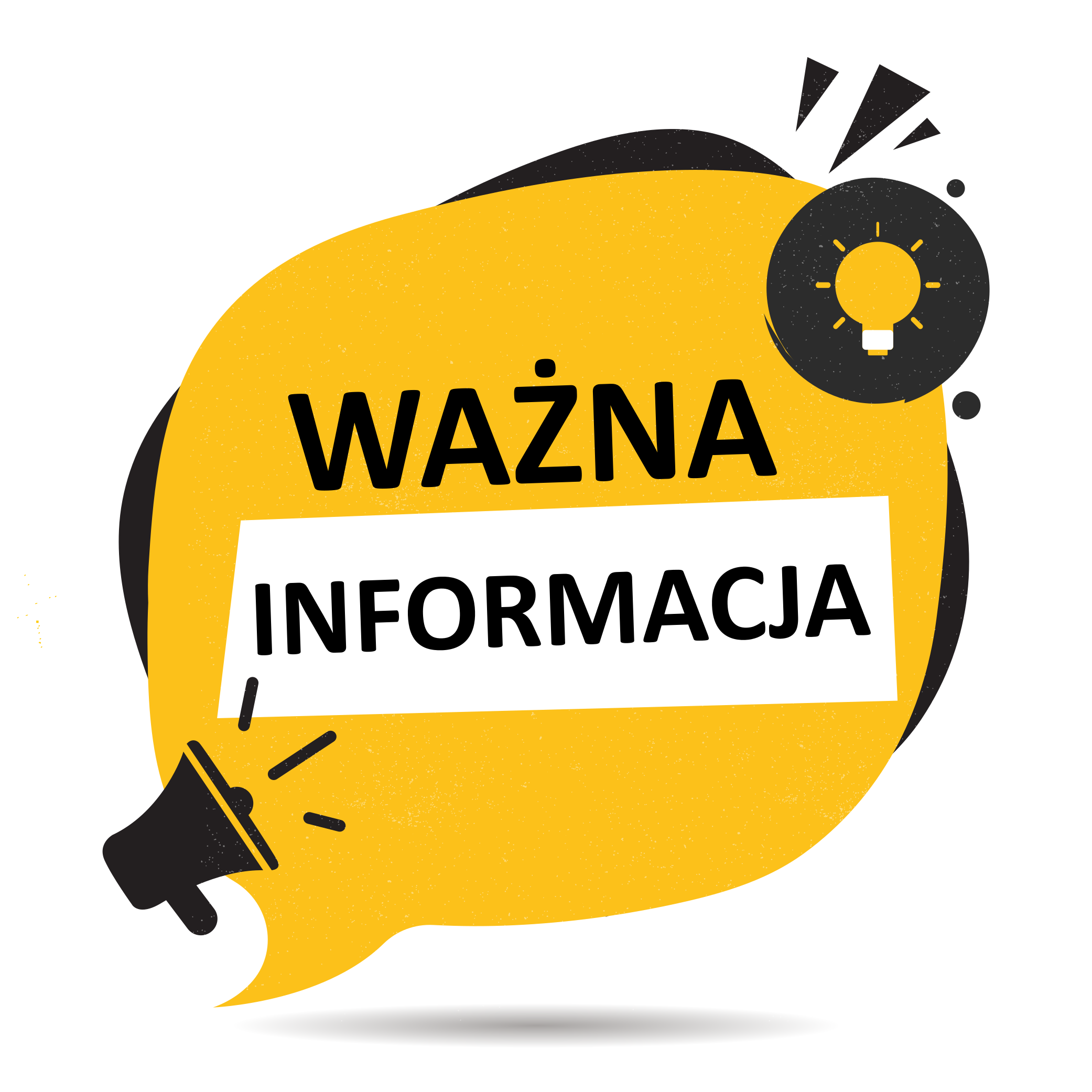 Grafika ważna informacja 