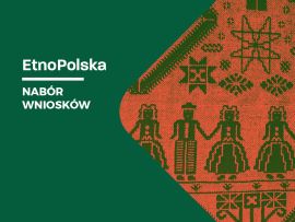 Zielony plakat informacyjny 