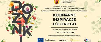 Plakat zachęcający do udziału w konkursie kulinarnym 