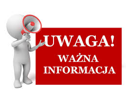 Tablica z napisem ważna informacja 