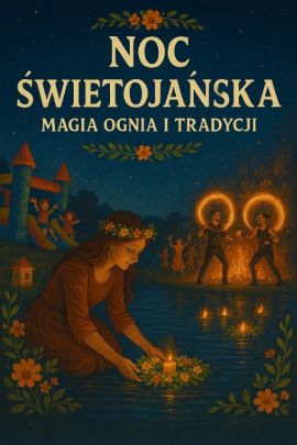 Plakat będący zapowiedzią Nocy Świętojańskiej 