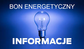 Tablica z napisem Bon Energetyczny 