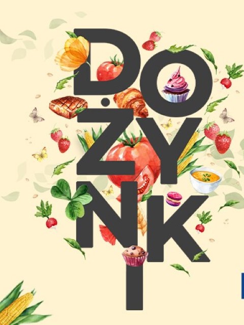 Plakat Dożynek Województwa Łódzkiego w Spale 
