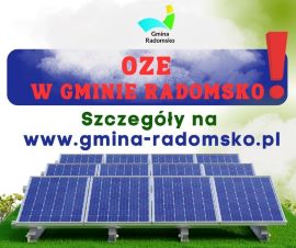 Grafika - widoczne panele fotowoltaiczne 