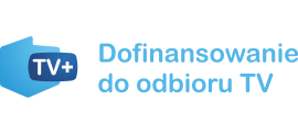 Logo Dofinansowanie do odbioru TV