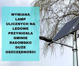 Grafika, widoczna lampa lead 