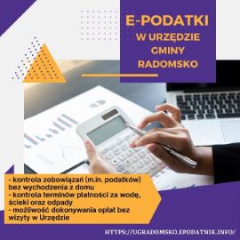 Kolorowa grafika dot. serwisu ePodatki