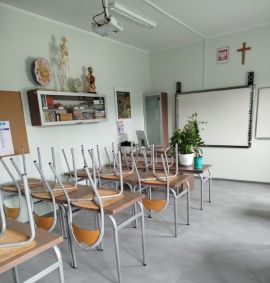 Sala lekcyjna po remoncie 