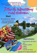 Kolorowy plakat informacyjny dot. pikniku na świeżym powietrzu 