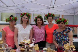 Panie zrzeszone w KGW "Szczepocice Rządowe nad Wartą" 