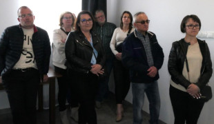 Grupa osób. Uczestnicy spotkania informacyjnego