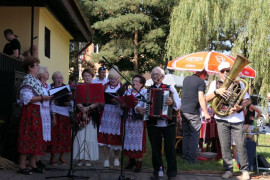 Zespół "Złota Nutka" z Dziepółci 