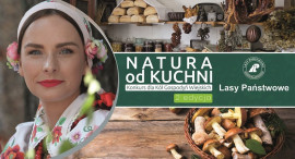 Plakat informacyjny Natura od kuchni