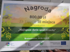 Potwierdzenie nagrody