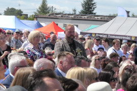 Uczestnicy dożynek województwa łódzkiego