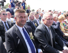 Uczestnicy dożynek województwa łódzkiego
