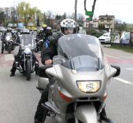 Motocykl podczas jazdy 