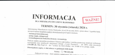 Informacja pisemna 