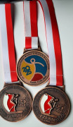 Trzy brązowe medale 