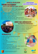 Kolorowy plakat informacyjny 