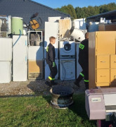 Zużyty sprzęt RTV i AGD przeznaczony do recyklingu 