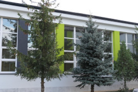 Budynek PSP w Kietlinie po termomodernizacji 