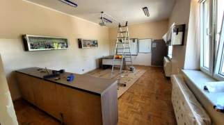 Sala lekcyjna przed remontem 