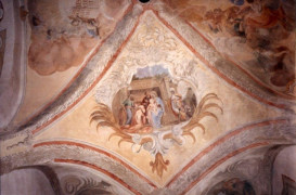 Polichromia w kościele w Strzałkowie 