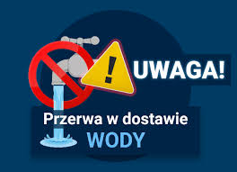 Grafika informująca o braku wody